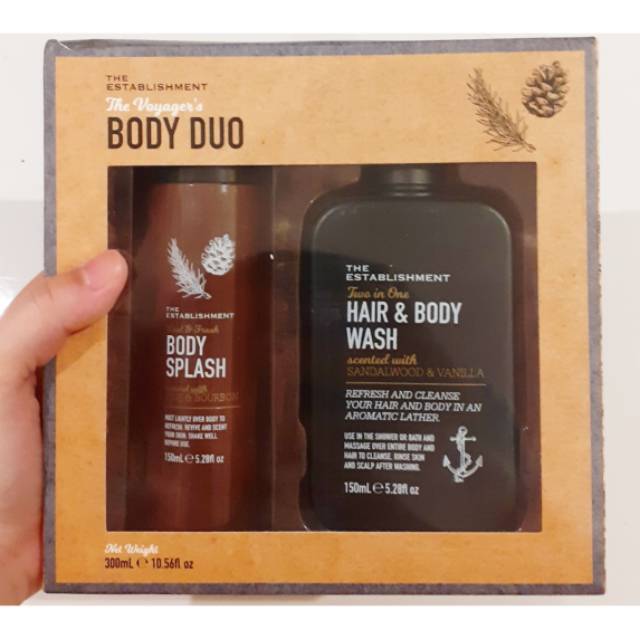 THE ESTABLISHMENT The Voyagers Body Duo 300 ml