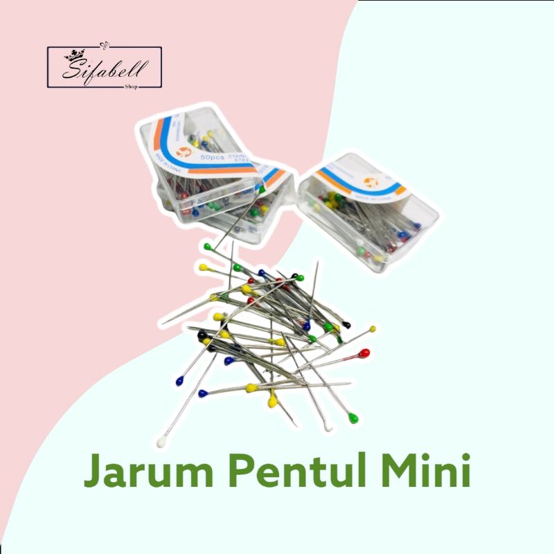 Jarum Pentul Mini Kecil Jarum Pentul Hijab