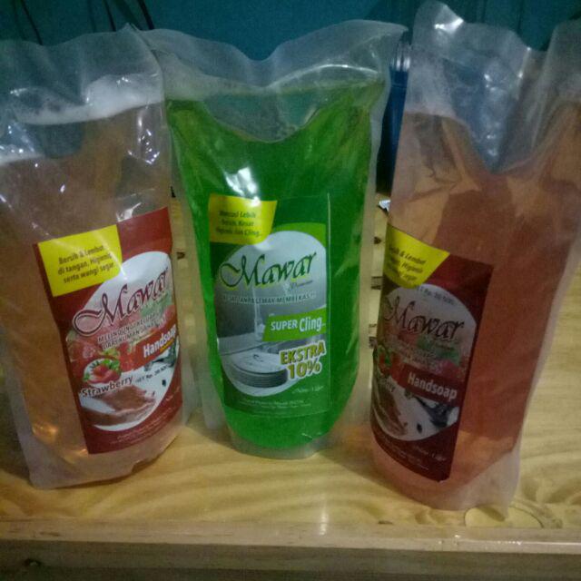 Mawar Hand Soap Pouch 1liter