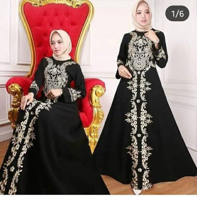 abaya mesir plus pasmina