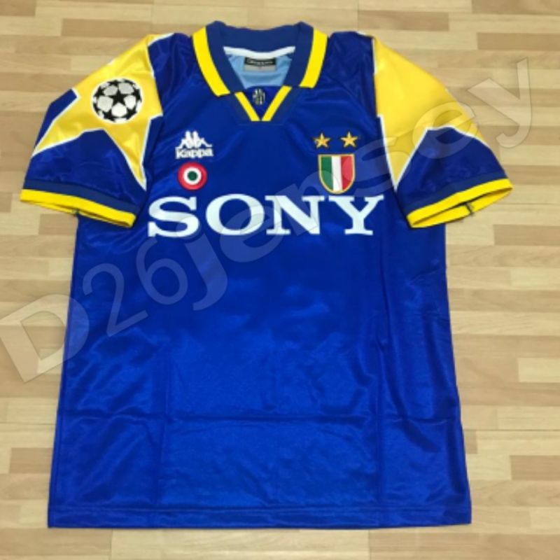 Jersey RETRO Bianconeri Away 1996 / 1997 OFFICIAL Full Patch