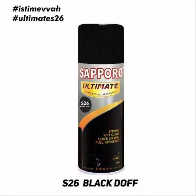 SAPPORO ULTIMATE S26 BLACK DOFF