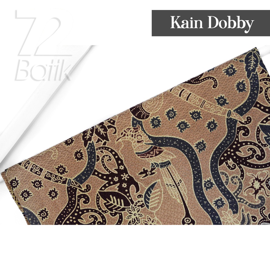 BAHAN BATIK PREMIUM Dobby Motif Peksi Adiwilaga Warna Coklat Choklat Cokelat Dolbi Dobi 723005 Cap 72 Jarik Jarit Samping Kebat Panjang Batik Dobby Modern Premium Bahan Seragam Batik Pernikahan Kantor Keluarga Murah Kamen Jadi Batik Bali Lembaran