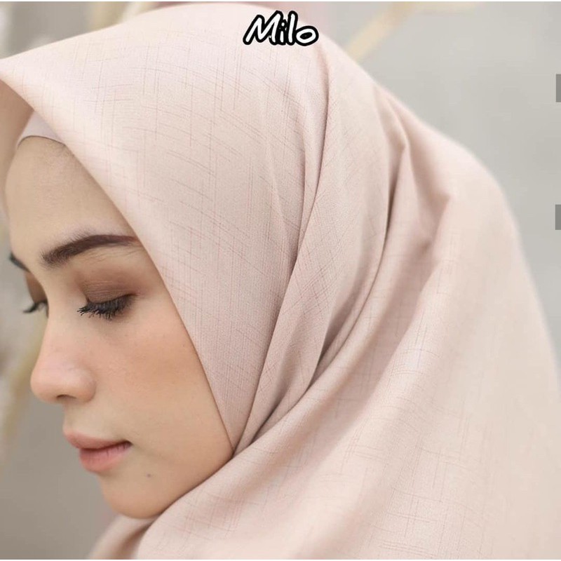 SQUARE VOAL WAFFLE LASER CUT AZARA / HIJAB JILBAB LASER CUTTING SEGIEMPAT CENDANA LC SANDI MORSE