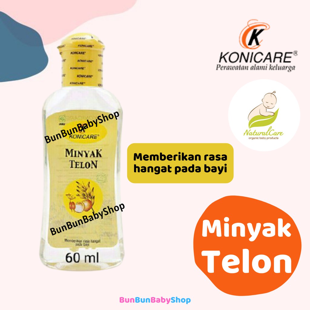 Konicare Minyak Telon Oil Perawatan Bayi New Born Baru Lahir Murah Perlengkapan Mandi Baby 60ml Bunb