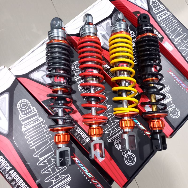 RIDE IT Shockbreaker GP Street Line copy ktc razor pro Shock 280mm 320mm 340mm CB GL PCX Aerox Nmax Fiz R Jupiter