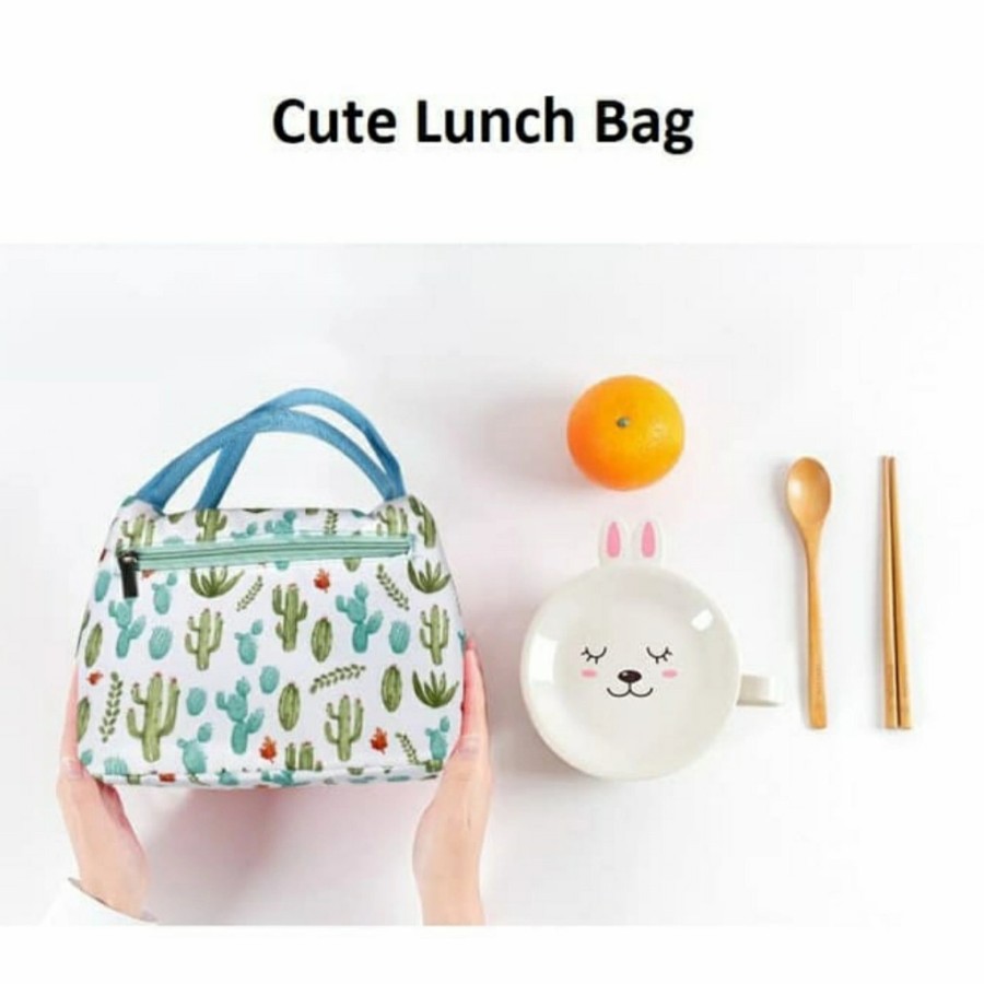 Lunch Bag FULL MOTIF - Cooler Bag Asi - Tas Bekal Tahan Panas / Dingin