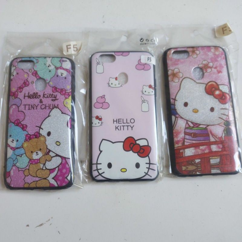 case motif hello kitty oppo f5