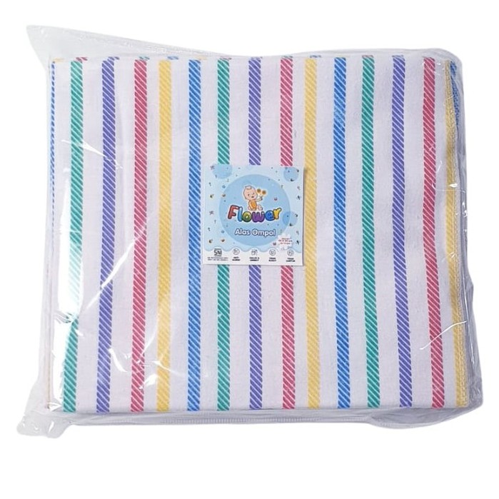 Alas Ompol Kain Lurik Rainbow Bayi 1 PCS