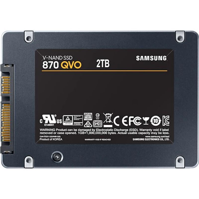 Samsung 870 QVO SATA III 2.5&quot; 1TB - 2TB - 4TB Internal SSD