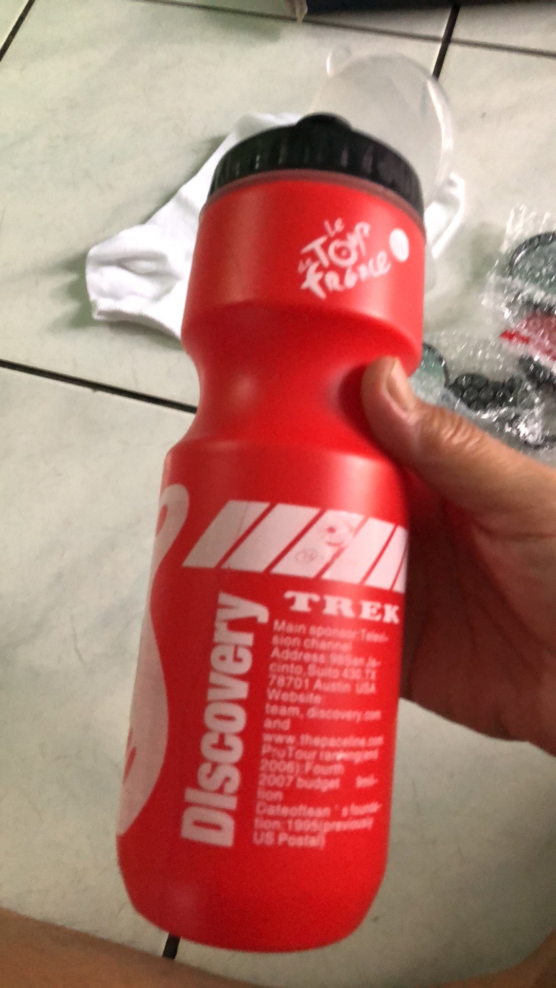 Paket Botol Minum Sepeda Gunung Botol Serat Karbon Berbentuk V.