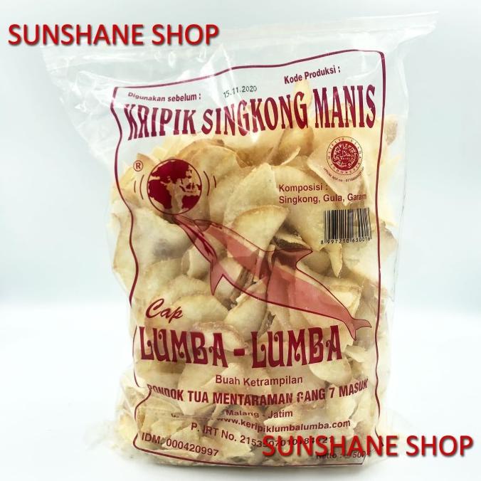 Jual Keripik Kripik Singkong Lumba 500 Gr 500gr Manis Asin Shopee