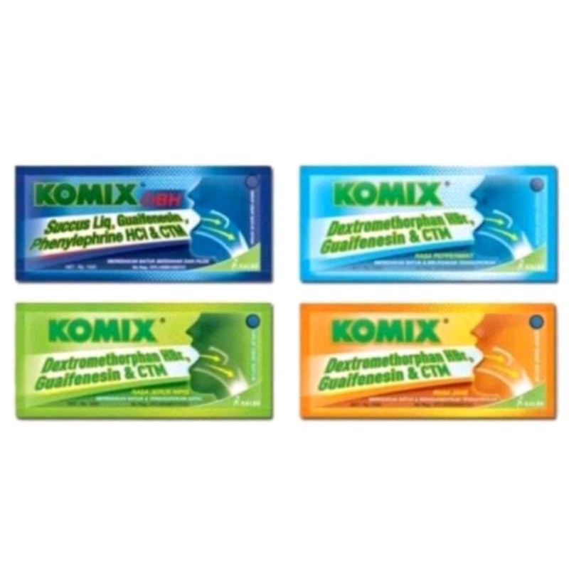 

Komix Obat Batuk Herbal 7 ml
