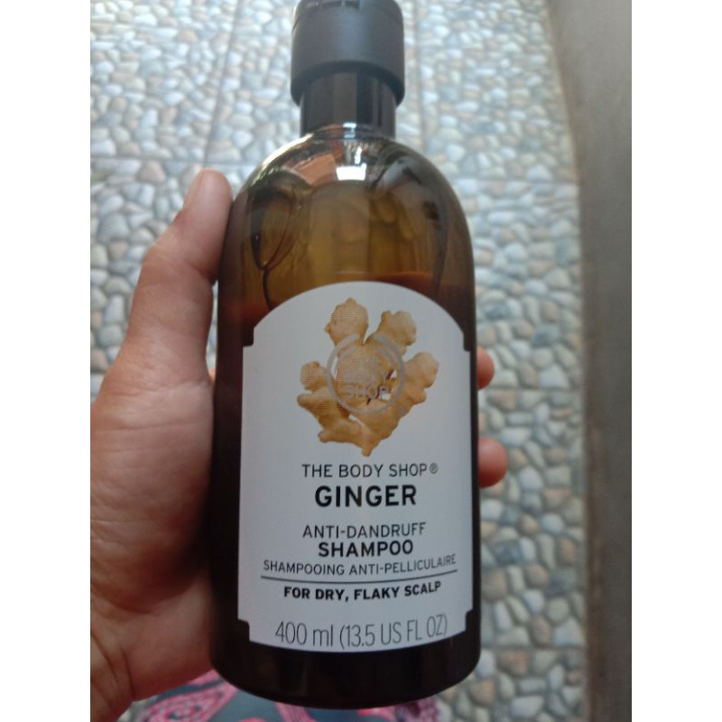 THE BODY SHOP GINGER SHAMPOO ANTI DANDRUFF