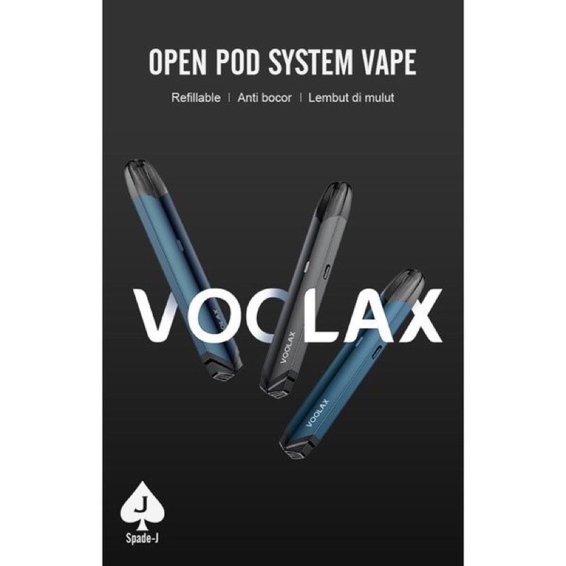 VOOSALT VOOLAX VAPE Spade-J Kit TERMURAH Original