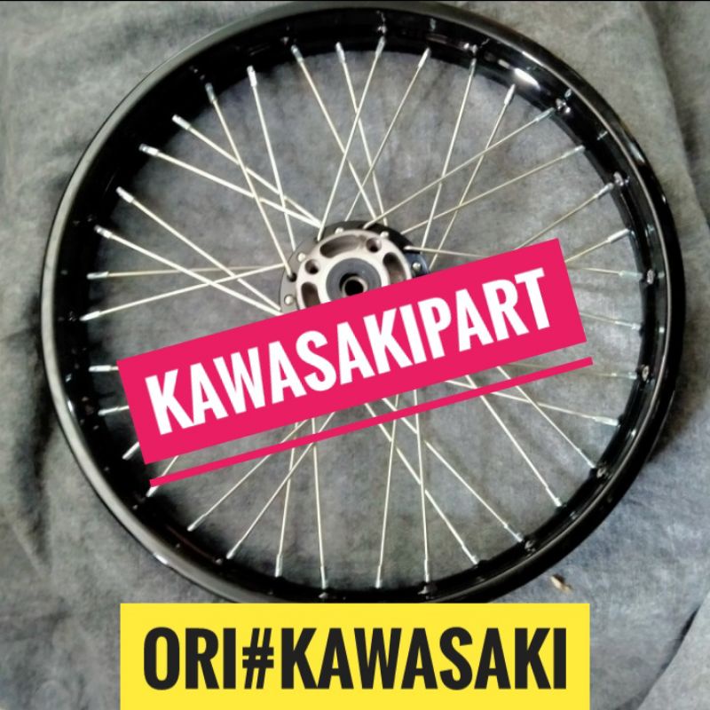 velk velg depan kawasaki Ninja W175 W 175 Ori