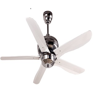 MT.EDMA 54in CATHAY Ceiling Fan Dekoratif (White) + Remote Control