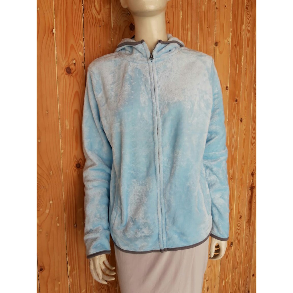 DKNY Jaket Cewe Polos Biru