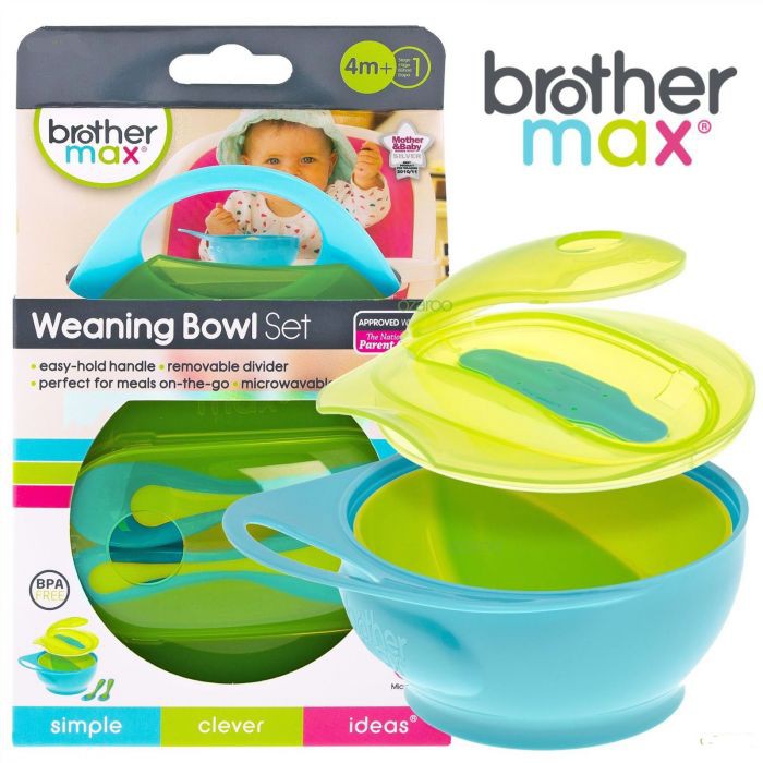 Brother Max Weaning Bowl Set