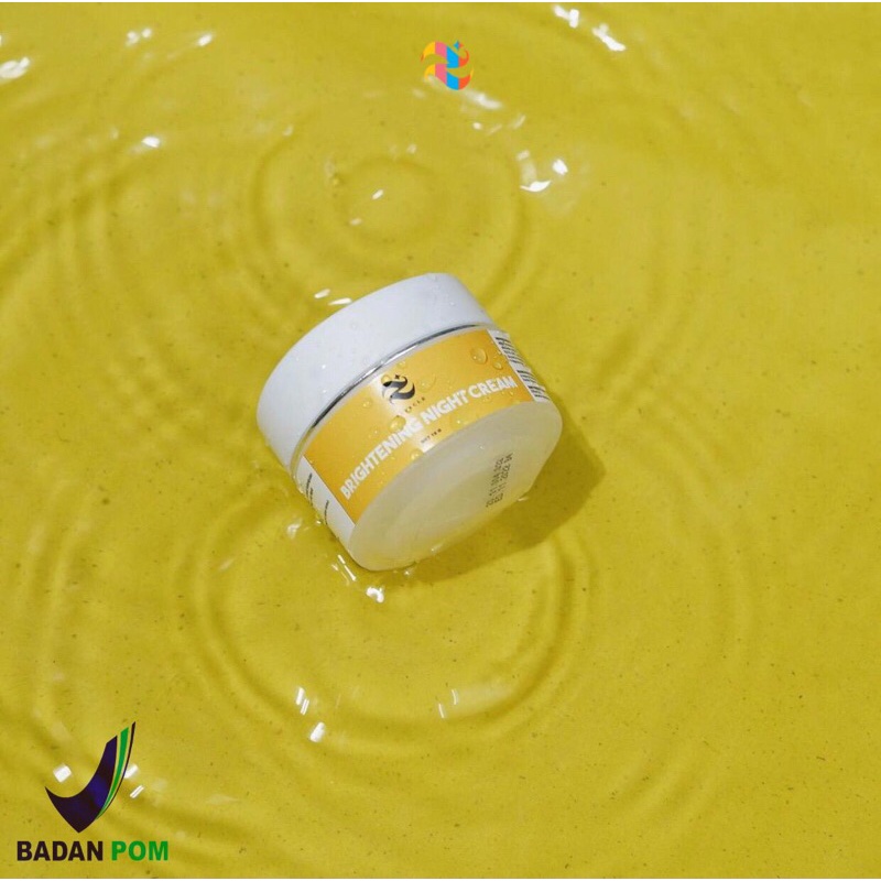 ZIRACLE BRIGHTENING NIGHT CREAM bpom