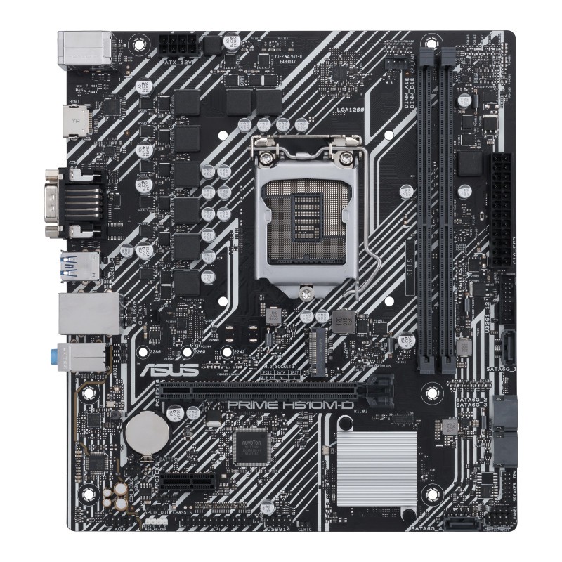 Mainboard Asus Prime H510M-D LGA1200 Gen11 - Asus H510MD - Asus H510M-D LGA 1200 intel Gen 11