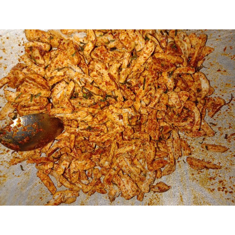 Basreng pedes bumbu Bujot basah terlaris 250gram LaelShop-Pedes x balado