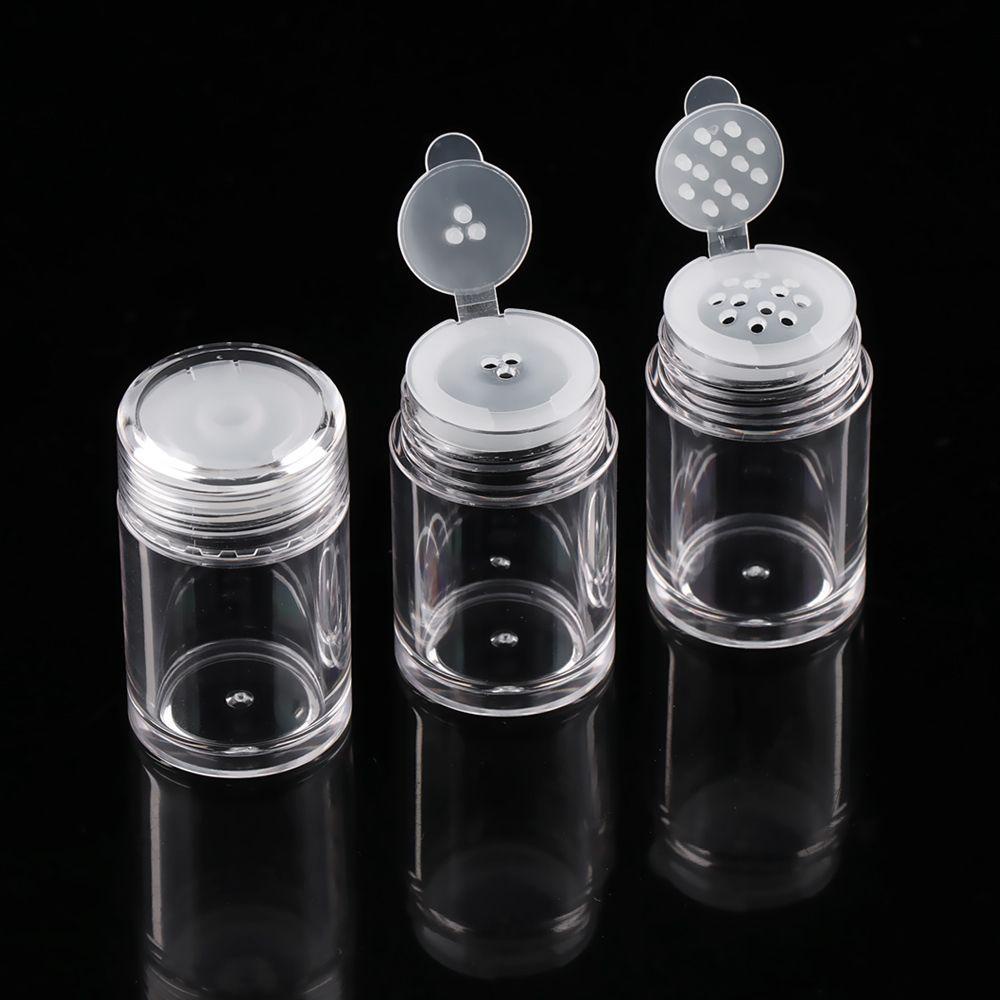 Suyo Toples Bedak Tabur 3model Tutup Ulir Alat Make Up Botol Isi Ulang