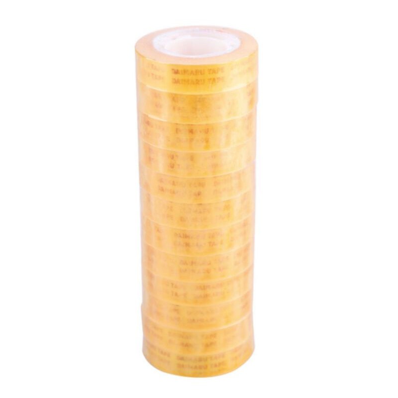 

DAIMARU Selotip 12mm X 25yard (1 Pack = 12 Roll)
