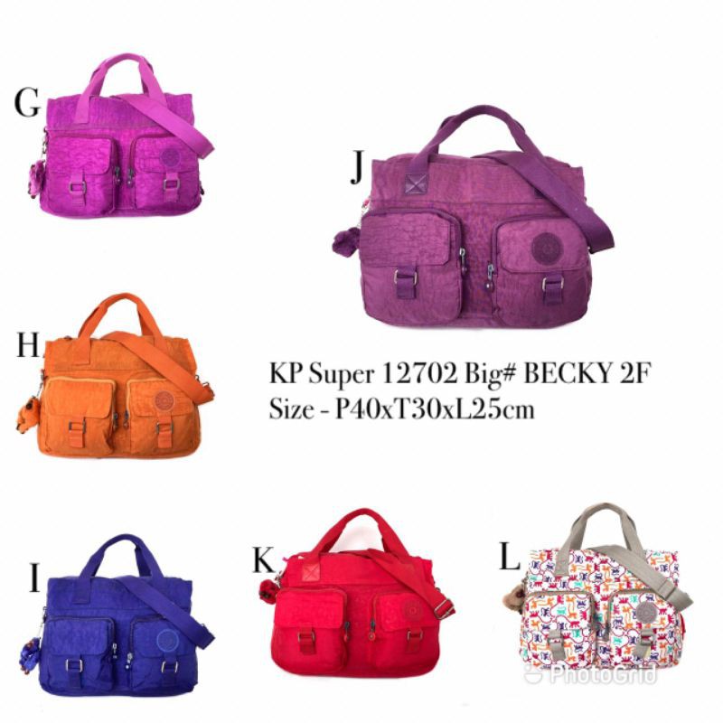 TAS WANITA KP SUPER 12702 BIG BECKY 2FUNGSI/TAS LAPTOP