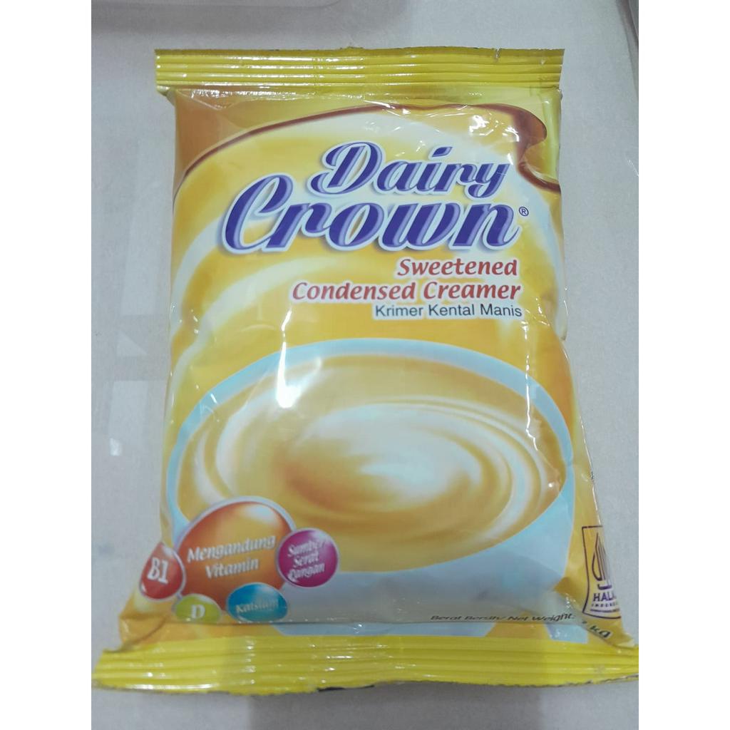 

Susu Krimer Kental Manis Dairy Crown 1 kg | Dairy crown 500 gr
