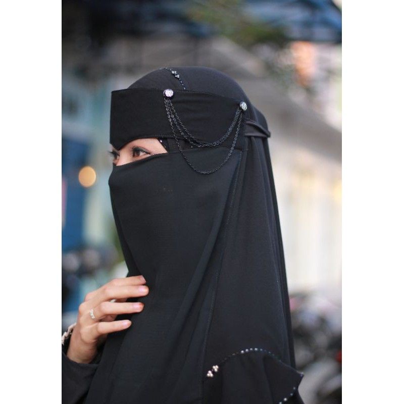 Niqab Bandana Elang Rante | Niqob Bandana Temboro