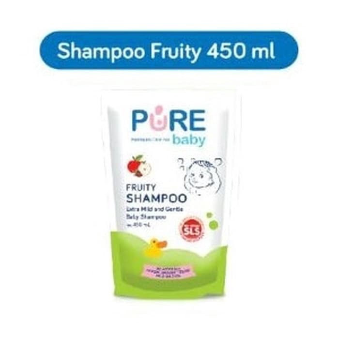 PURE BABY Shampoo Reffil Pouch 450ml