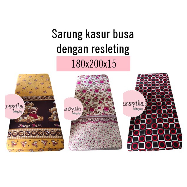 Sarung kasur busa no. 1 180x200x15