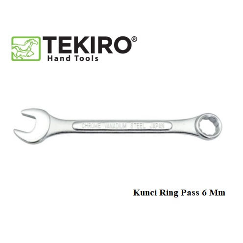 Tekiro Kunci Ring Pass 6 Mm / Combination Wrench 6 Mm