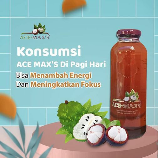 Jual ACE MAXS Jus Extra Kulit Manggis dan Daun Sirsak 100% Asli