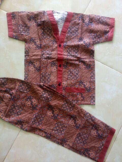 Xxl[6-7th]piyama Batik Anak Piyama Anak Baju Anak Setelan Anak Batik Anak Terlaris Baju Tidur Anak