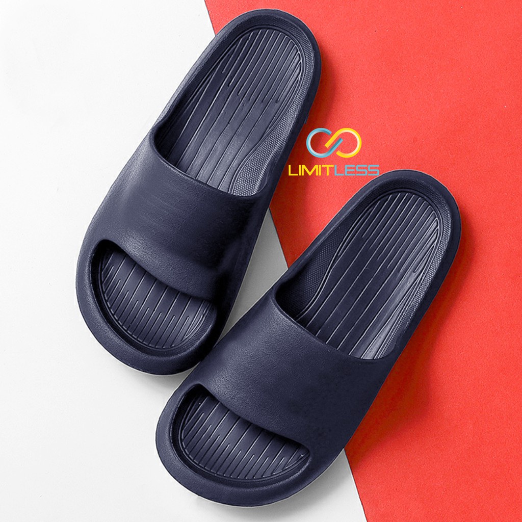 Sandal Slop Pria Karet Phylon Limitless Sandal Cowok Slop EVA Sendal Pria Selop Sporty Awet Nyaman Dipakai