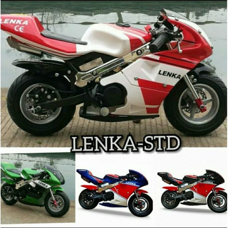 Mainan Anak Motor Bensin Lenka STD Model Mini GP (TOKO BROER)