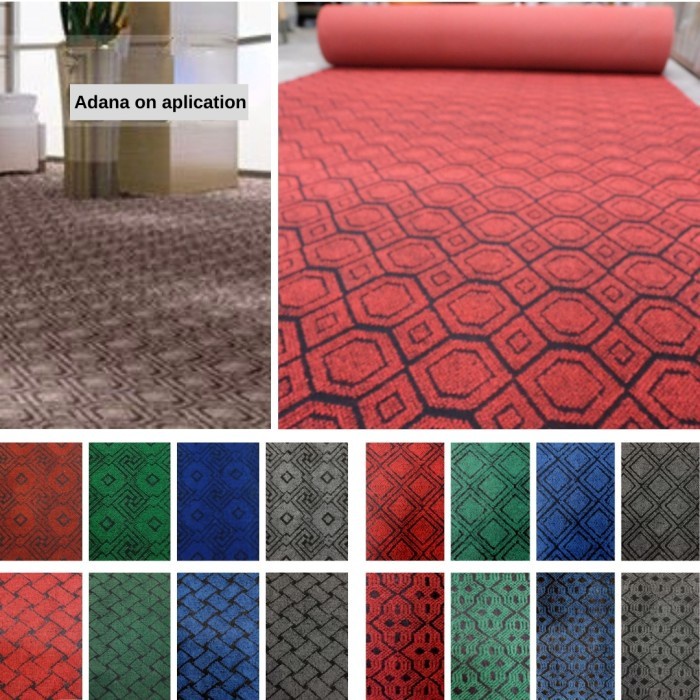 Karpet Brudu ADANA Karpet Wool Motif Meteran 160x200 dan 180x200