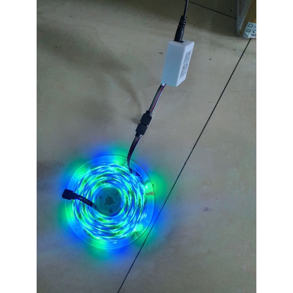 Lampu hias Led Strip RGB 2835 5Meter remote 44mode lampu interior outdoor