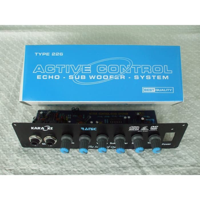 Speaker Aktif Portable Meeting 15 Inch Asatron New Manchester Blu KH787 Kit Tone Control Mic Echo Su