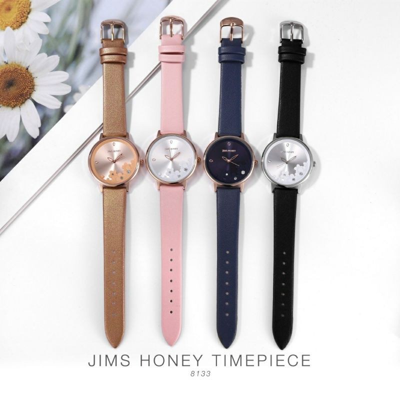 Jims Honey JH8133 Jam Tangan Wanita Import, Jam Tangan Analog Cewek Elegan dan Mewah