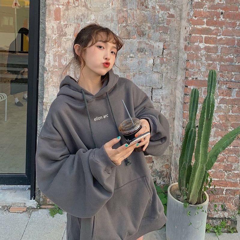 Sweater Hoodie Oversize Ellon Arch XXL ld 130 pj 70