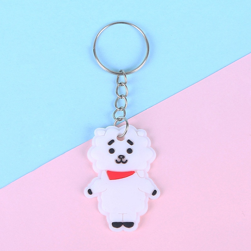 Lucu Kartun Keychain Liontin Hadiah Liburan Hadiah Siswa Hadiah PVC Lembut Hadiah