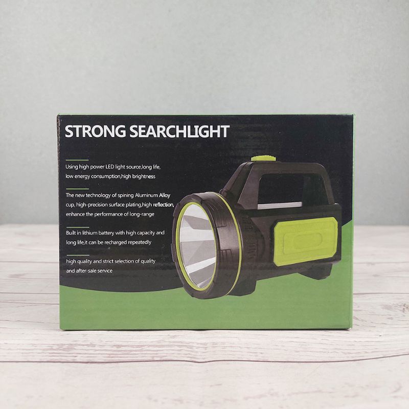 senter LED super 13500 lumen dengan dual proyektor cahaya