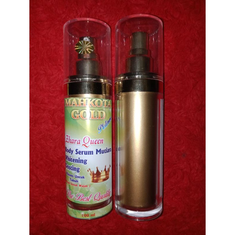 SERUM BADAN ZHARA QUEEN MAHKOTA GOLD PLATINUM