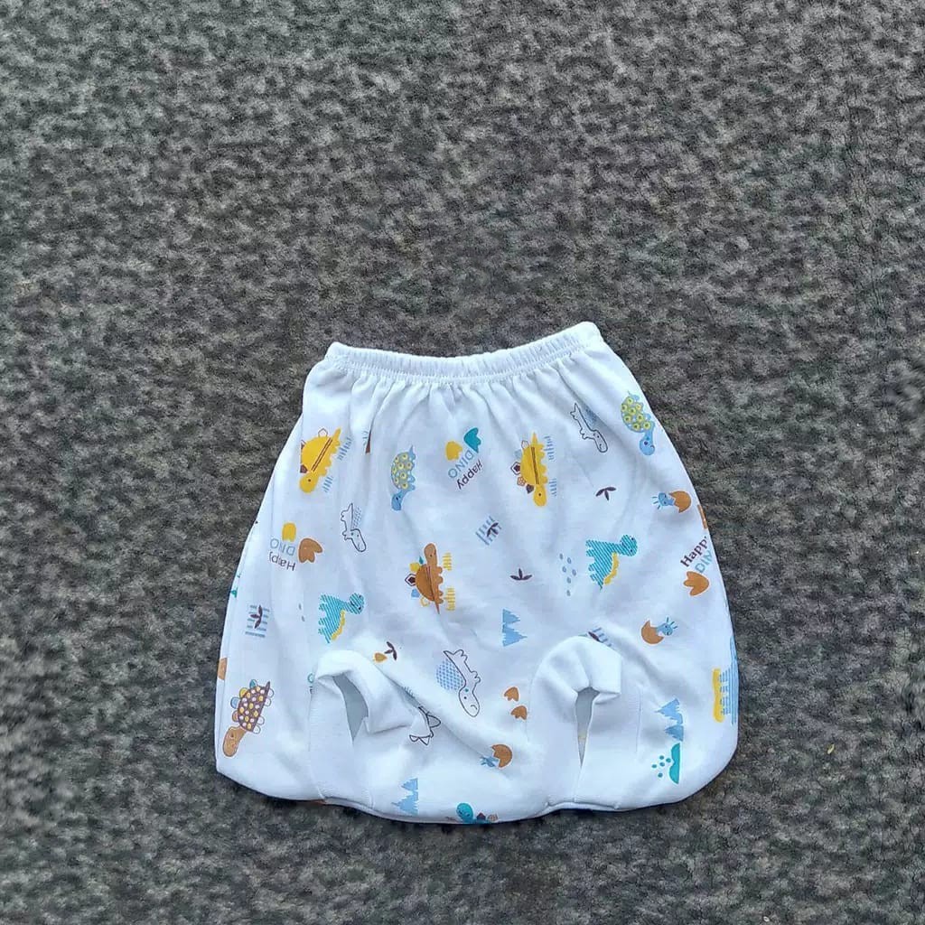 3 Pcs Celana Dalam Pop Bayi ELVIRA Baby - Celana Pop Bayi - Warna Putih Bermotif