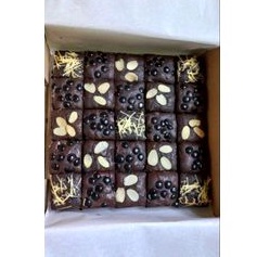 

brownies fudgy coklat enak murah