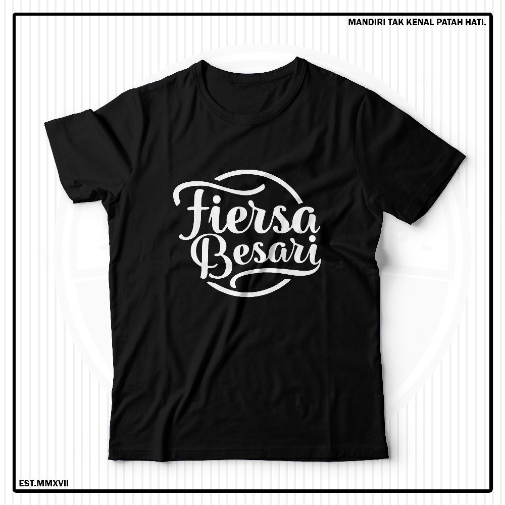 Premium Tshirt - Baju - Kaos Fiersa Besari - Baju Indie - Kaos Penyanyi - Best Quality - Kaos Band