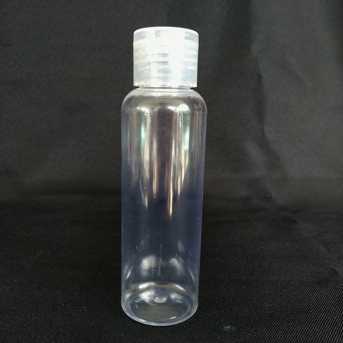 Botol Plastik Bening Flip Top 100ml 100 ml